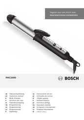 Bosch PHC 2500 Gebrauchsanleitung