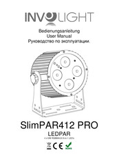 involight SlimPAR412 PRO Bedienungsanleitung