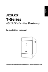 Asus T Serie Installationshandbuch