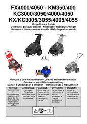 Mazzoni KM350 Gebrauchs- Und Wartungsanleitung