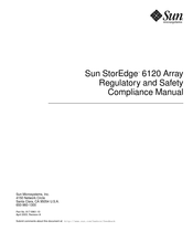 Sun StorEdge 6120 Array Sicherheits- Und Compliancehandbuch