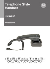 Motorola HMN4098 Bedienungsanleitung