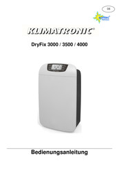 Klimatronic DryFix 3500 Bedienungsanleitung