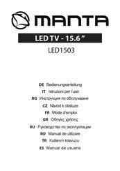 Manta LED1503 Bedienungsanleitung