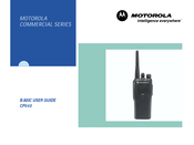Motorola COMMERCIAL-Serie Bedienungsanleitung