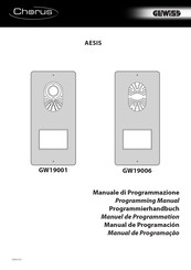 Gewiss GW19006 Programmierhandbuch
