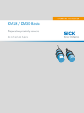 SICK CM30 Betriebsanleitung