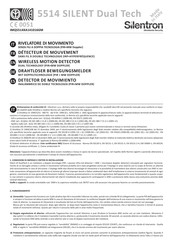 SILENTRON 5514 SILENT Dual Tech Bedienungsanleitung