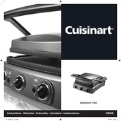 Cuisinart GRIDDLER PRO GR50E Gebrauchsanleitung