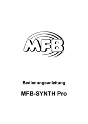 MFB MFB-SYNTH Pro Bedienungsanleitung
