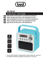 Trevi DR 750 BT Benutzerhandbuch