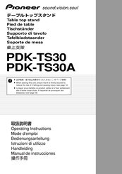 Pioneer PDK-TS30 Bedienungsanleitung