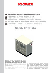 Palazzetti ALBA THERMO Beschreibung, Reinigung, Technische Angaben