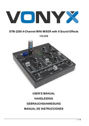 VONYX STM-2250 Gebrauchsanweisung
