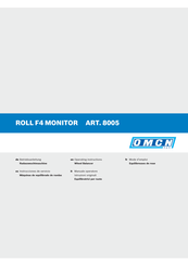 OMCN Roll F4 Monitor Betriebsanleitung