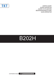 Custom B202H Bedienungsanleitung