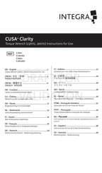 Integra CUSA Clarity series Bedienungsanleitung