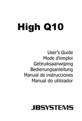JB Systems High Q10 Bedienungsanleitung