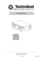 Technibel Climatisation DSAFM165R5IA Handbuch