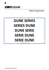 Adam Equipment DCT 5000 Handbuch