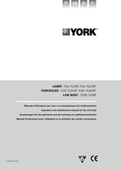 York YLIH/AF Anweisungen Für Den Gebrauch Und Die Wartung