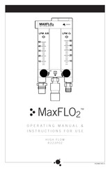 Maxtec MaxFLO2 Betriebshandbuch Und Bedienungsanleitung