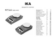 IKA RCT basic safety control Betriebsanleitung