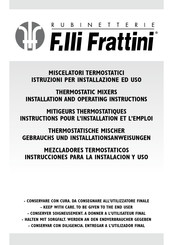 F.lli Frattini 41620 Gebrauchs- Und Instandhaltungsanleitung