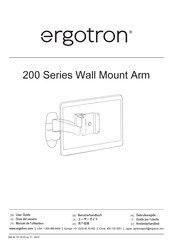 Ergotron 200 Serie Benutzerhandbuch