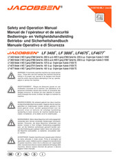 Jacobsen LF 3400 Betriebs- Und Sicherheitshandbuch