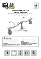 Tp Active Fun TP750 Spiro Spin Zusammenbau-, Wartungs- Und Gebrauchsanweisungen