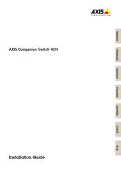 Axis Companion 4CH Installationsanleitung