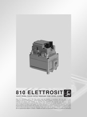 SIT 810 ELETTROSIT Handbuch