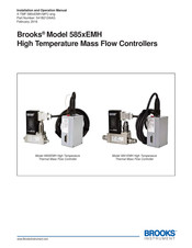 Brooks 585xEMH series Installations- Und Bedienungsanleitung