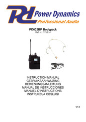 Power Dynamics PD632BP Bedienungsanleitung