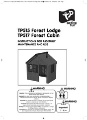 TP active fun TP517 Forest Cabin Anleitung Zur Montage, Wartung Und Gebrauch