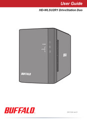 Buffalo HD-WLSU2R1 DriveStation Duo Handbuch