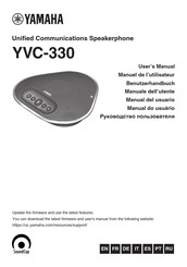 Yamaha YVC-330 Benutzerhandbuch