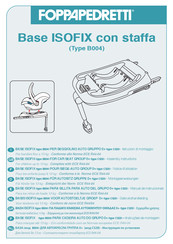 Foppapedretti ISOFIX Montageanweisungen