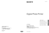 Sony UP-DR250 Handbuch