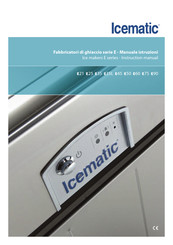 Icematic E50 Bedienungsanleitung