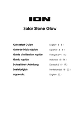 ION Audio Solar Stone Glow Schnellstartanleitung