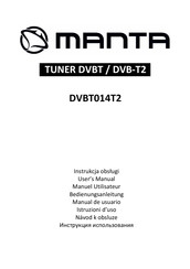 Manta DVBT013T2 Bedienungsanleitung
