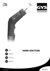 GYS HAND-DUCTION Bersetzung Der Originalbetriebsanleitung