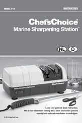 Edgecraft Chef'sChoice Marine Sharpening Station 710 Bedienungsanleitung