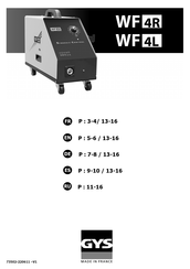 GYS W F 4R Betriebsanleitung