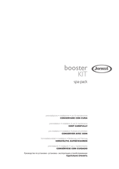 Jacuzzi Spa Pack booster Vorinstallationsblatt