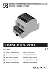 Quick LDIM-BUS-2CH Benutzerhandbuch Und Wartung