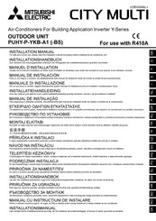 Mitsubishi Electric City Multi PUHY-P650YSKB-A1 Installationshandbuch