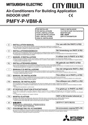 Mitsubishi Electric City Multi PMFY-P40VBM Installationshandbuch
